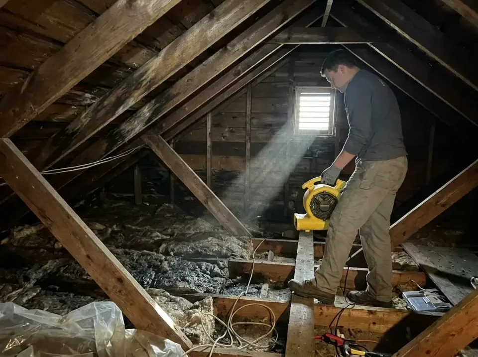 attic-water-damage-drying-proc-007 — frequently asked questions, Emergency Water Extraction & 24/7 Flood Response in Osprey,…
